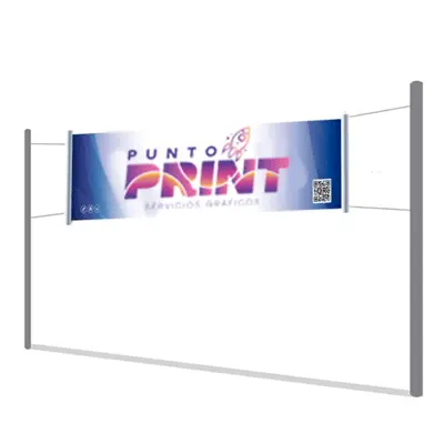 Lienzo tipo Pasacalle