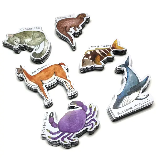 Magnético troquelado